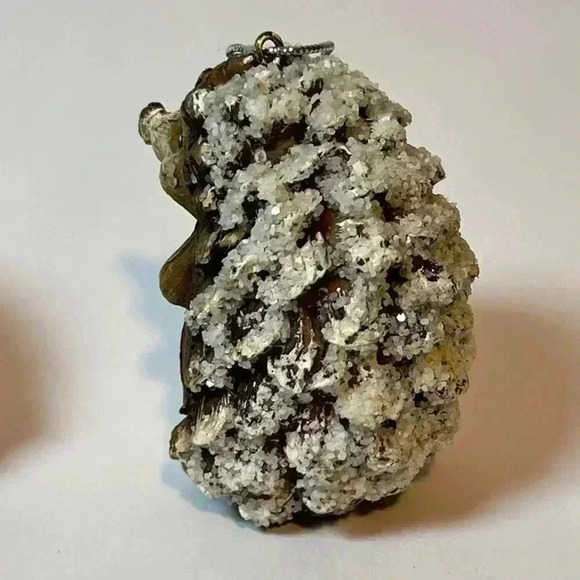 Hedgehog Christmas Ornaments‎ Set of Two Holiday Tree 2.5" Tall - Picture 4 of 4